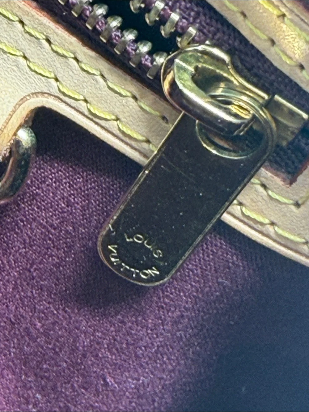 Louis Vuitton luxurious patent